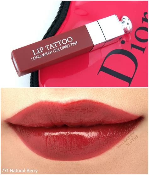 dior lip tattoo review blog|dior lip tattoo natural berry.